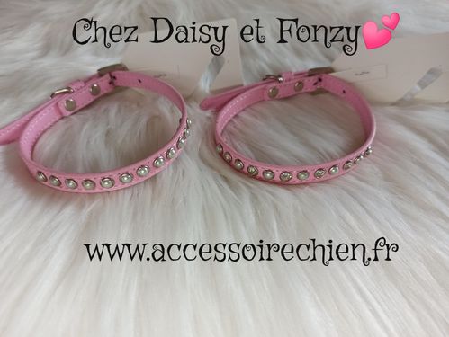 Collier perle et strass
